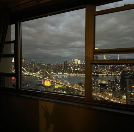 Вид из окна город