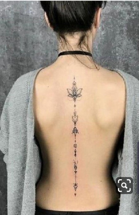 Татуировка на спине