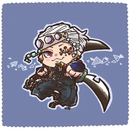 Клинок рассекающий демонов чиби