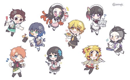 Секай чиби персонажи