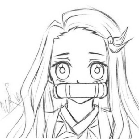 Клинок рассекающий демонов карандашом