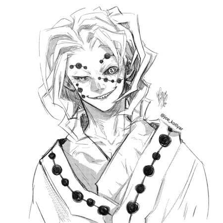 Раскраска клинок рассекающего демона