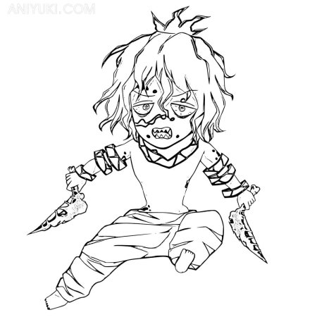 Раскраски чаки