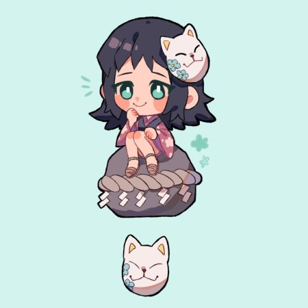 Клинок рассекающий демонов санеми чиби