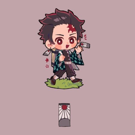 Клинок рассекающий демонов чиби