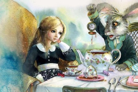 Алиса в стране чудес книга иллюстрации