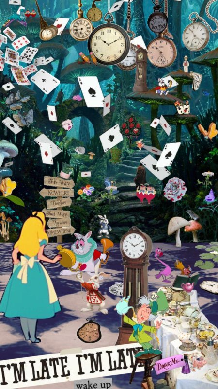 Дисней алиса в стране чудес