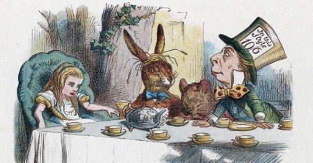 Джон тенниел безумное чаепитие
