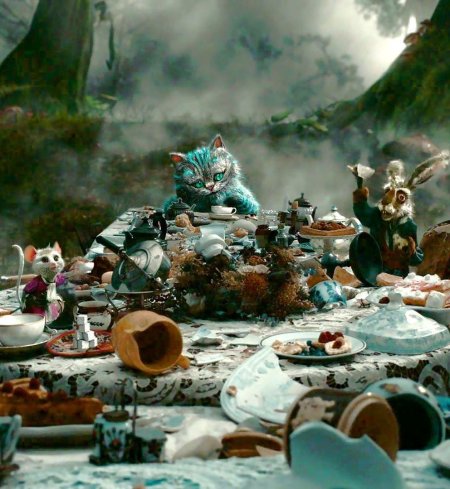 Алиса в стране чудес чаепитие у шляпника