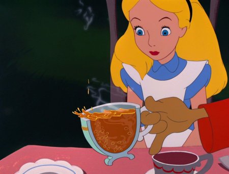 Алиса в стране чудес дисней