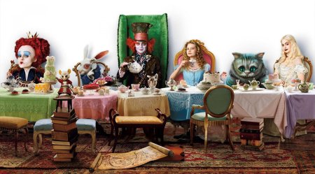 Тим бёртон алиса в стране чудес герои