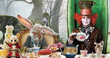 Алиса в стране чудес чаепитие у шляпника