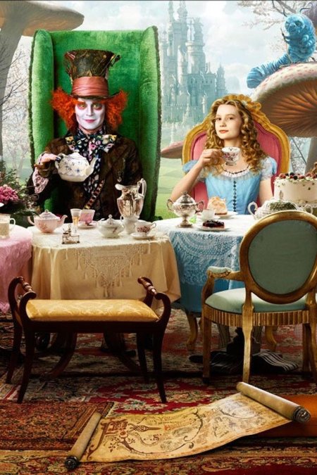 Тим бёртон алиса в стране чудес