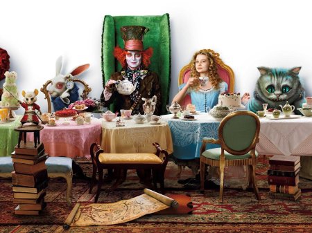 Алиса в стране чудес чаепитие у шляпника