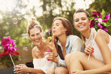 Счастливая женщина