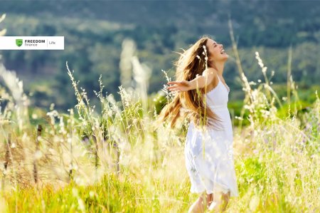 Счастливая девушка