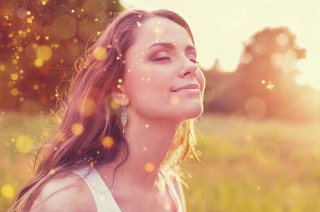 Счастливая женщина