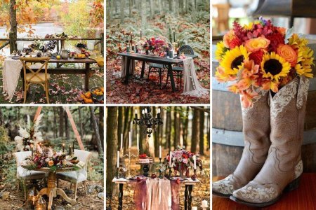 Фотозона в осеннем стиле