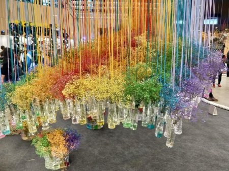 Цветочные инсталляции