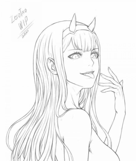 Раскраски аниме