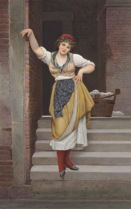 Художник eugene de blaas -