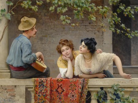 Эжен де блаас серенада