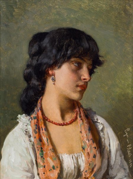 Итальянский художник эжен де блаас