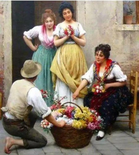 Итальянский художник эжен де блаас