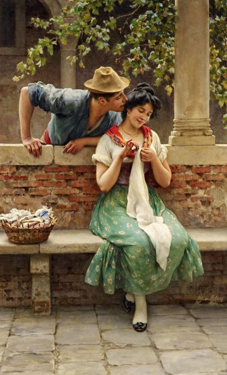 Художник эжен де блаас