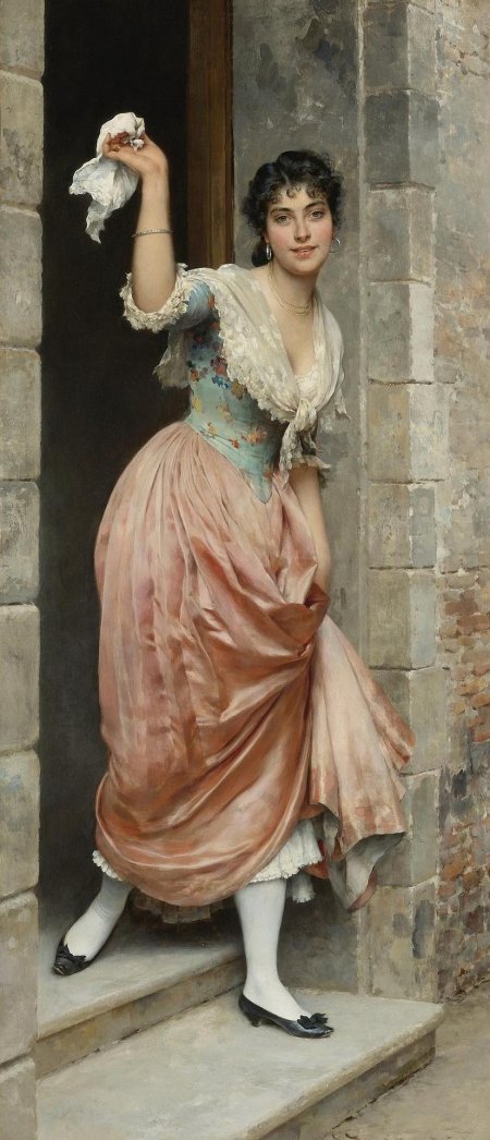 Итальянский художник эжен де блаас 1843 1932