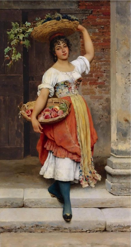 Итальянский художник эжен де блаас 1843 1932