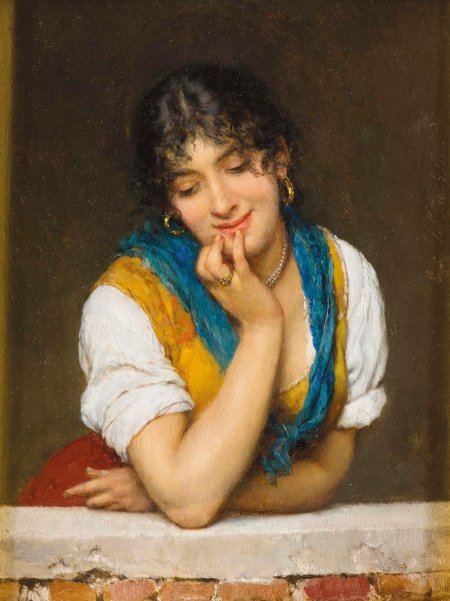 Эжен де блаас картины с названиями