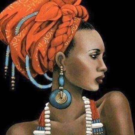 Африканская девушка