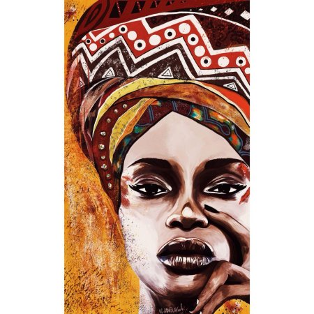 Картина этностиль африка