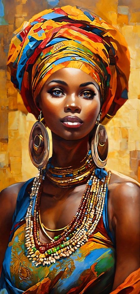 Африканская девушка