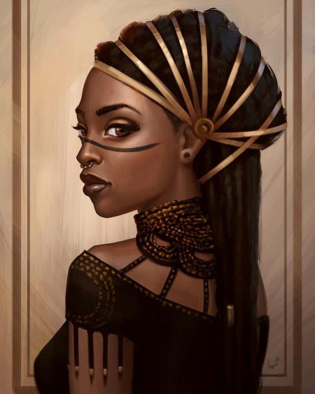 Африканка арт