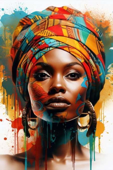 Африканская девушка