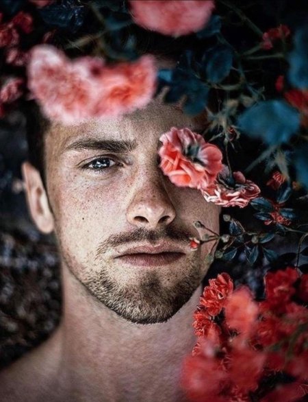 Необычные фотосессии парней