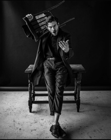 Мужские фотосессии в студии