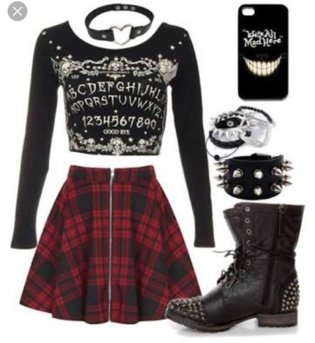 Одежда в стиле рок