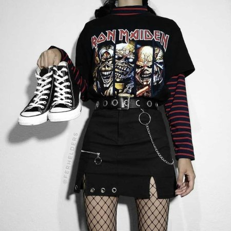 Стиль панк рок в одежде