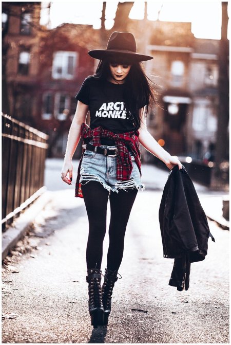 Стиль глэм гранж