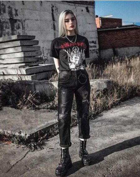 Панк стиль в одежде