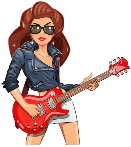 Певица мультяшная