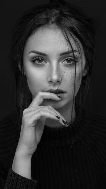 Позирование портрет лица