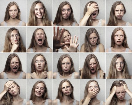 Разные эмоции человека