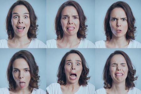 Разные эмоции человека