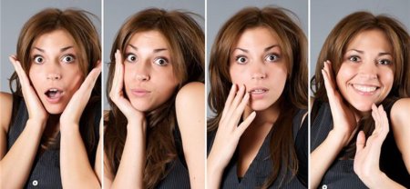 Эмоции на лице