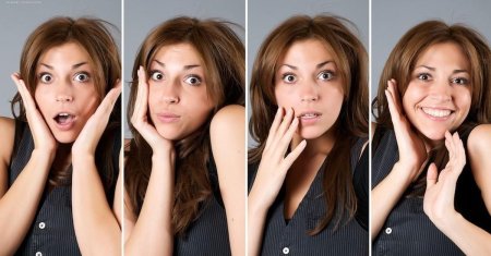 Эмоции на лице