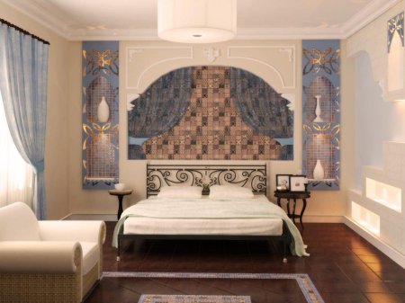 Спальня в восточном стиле